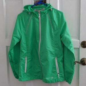 Free Country Lime Green Windbreaker